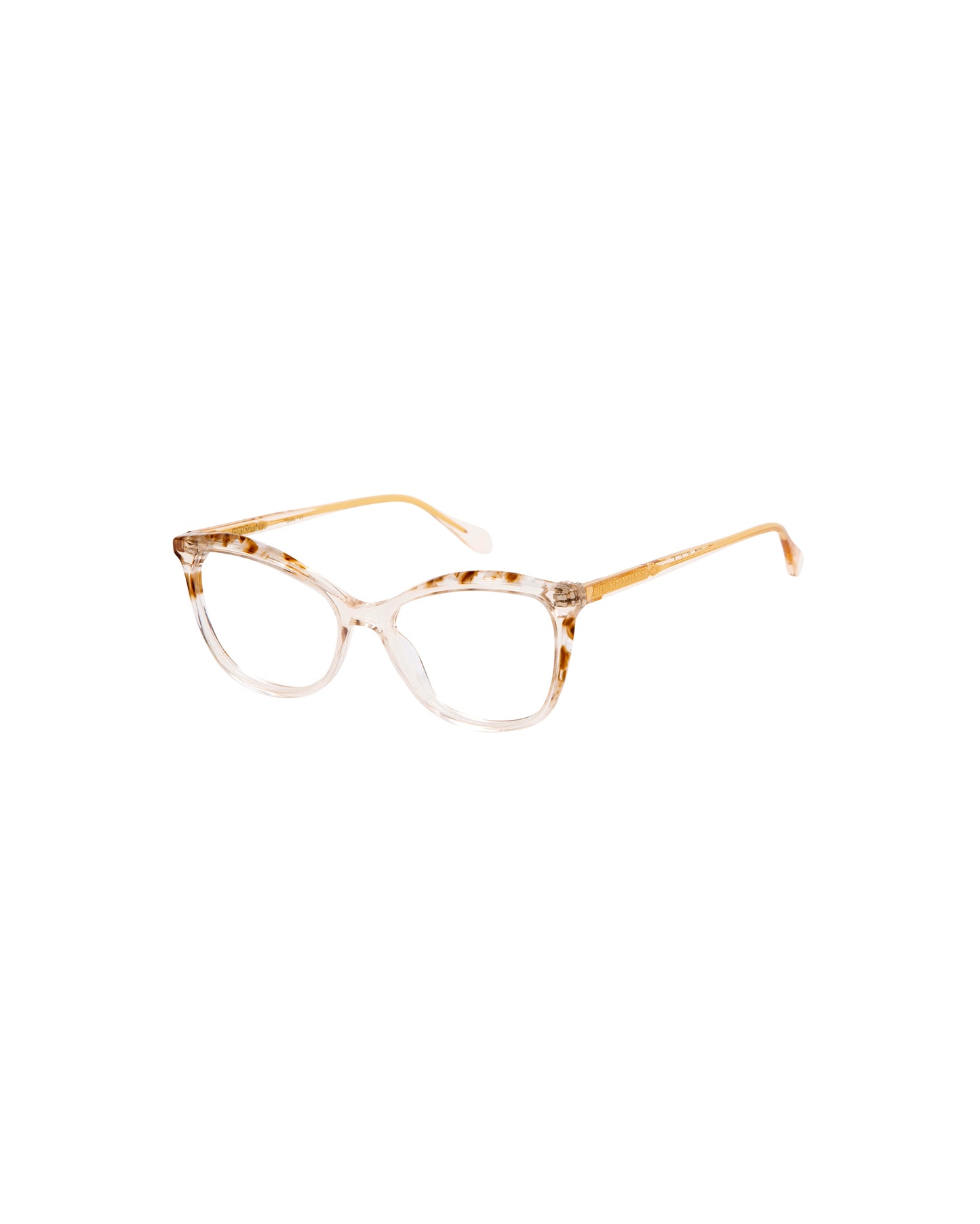 ALESSANDRA: Cat Eye Acetato Transparente optical glasses by GIGI STUDIOS 2973