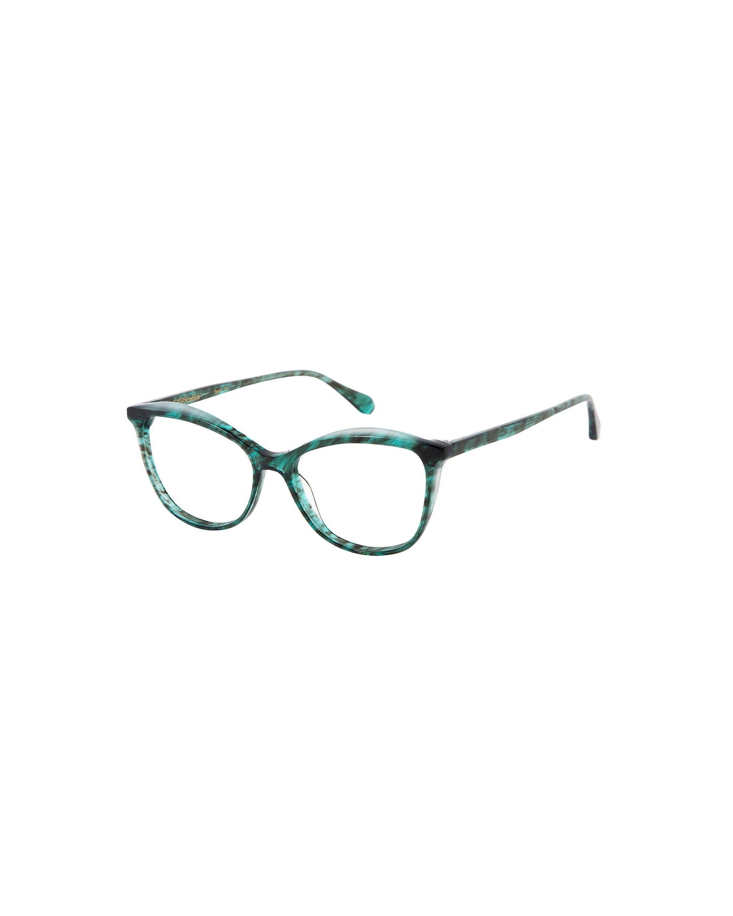 ALESSANDRA: Cat Eye Acetato Havana optical glasses by GIGI STUDIOS 2975