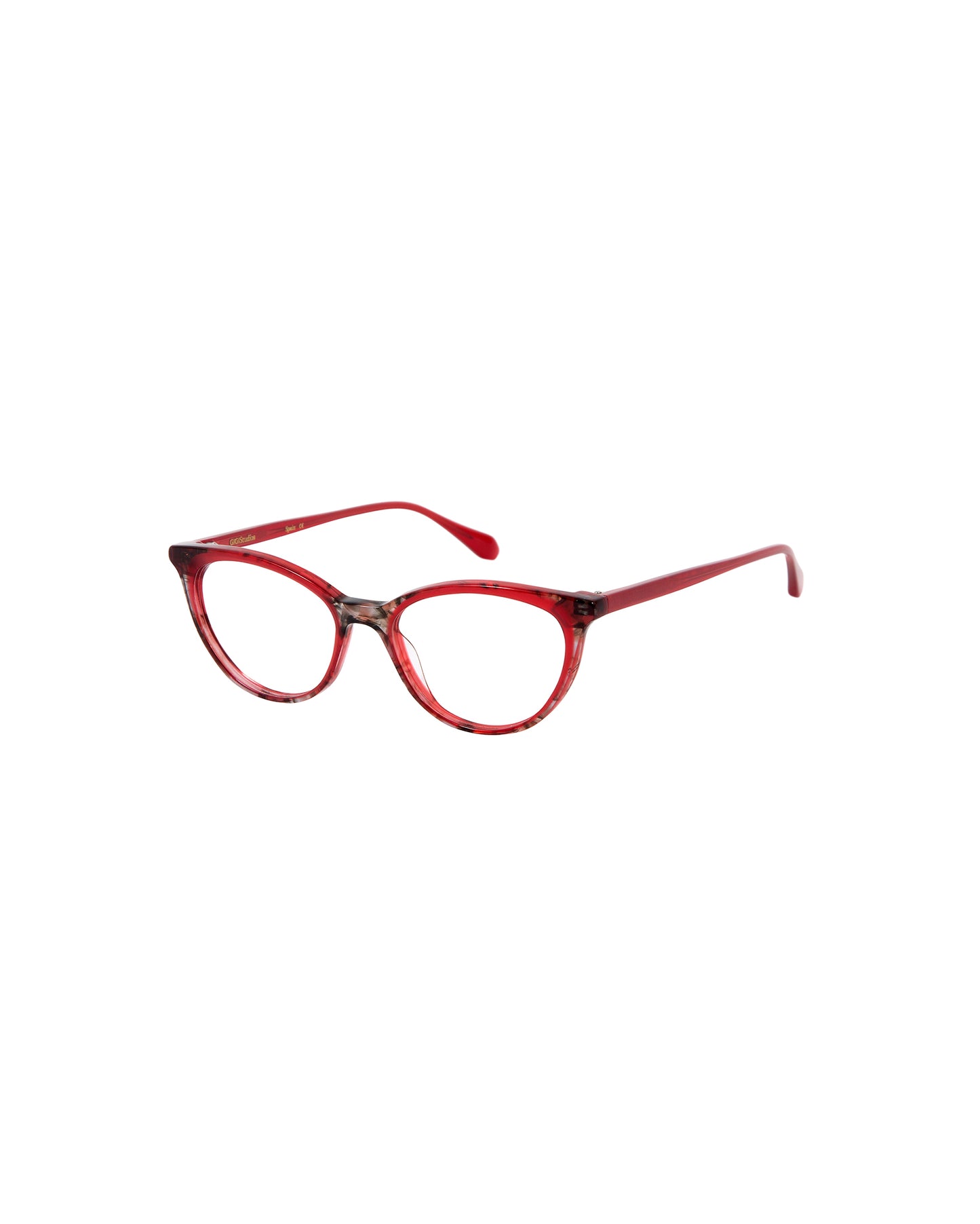 NUNA: Cat Eye Acetato Rojo optical glasses by GIGI STUDIOS 2979