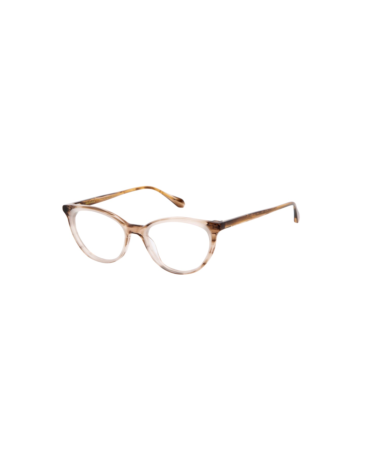 NUNA: Cat Eye Acetato Transparente optical glasses by GIGI STUDIOS 2989