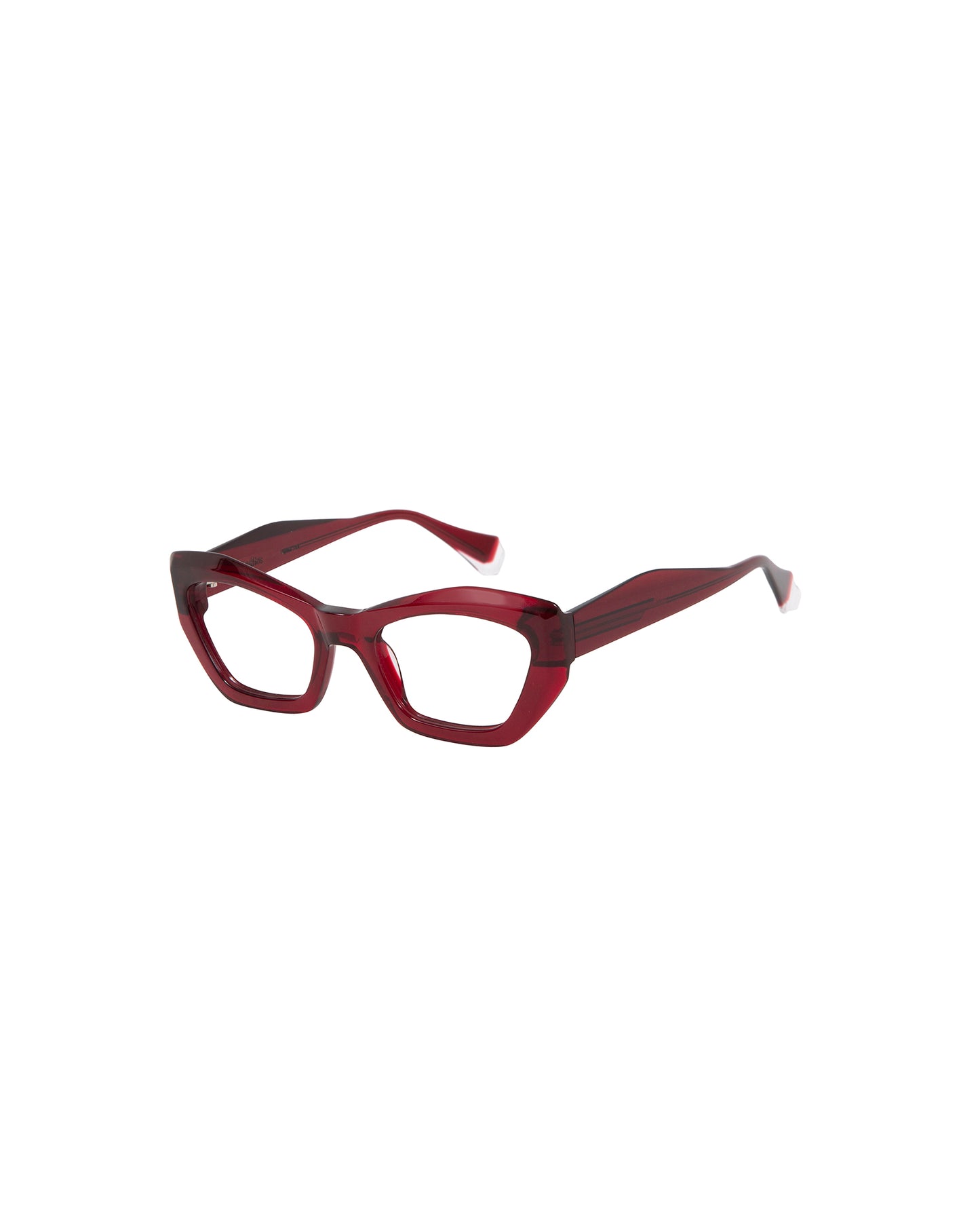 KIRA: Cat Eye Acetato Rojo optical glasses by GIGI STUDIOS 3019