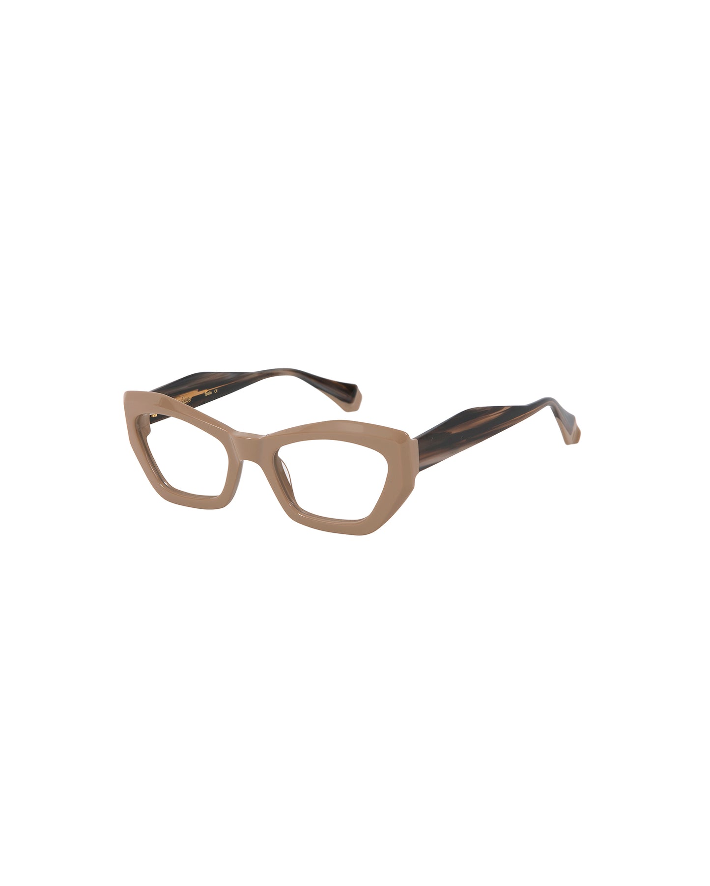 KIRA: Cat Eye Acetato Marrón optical glasses by GIGI STUDIOS 3021