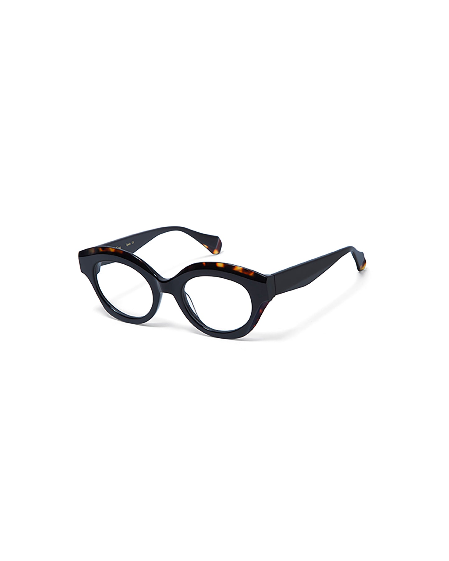 MARGARET: Cat Eye Acetato Noir optical glasses by GIGI STUDIOS 3030