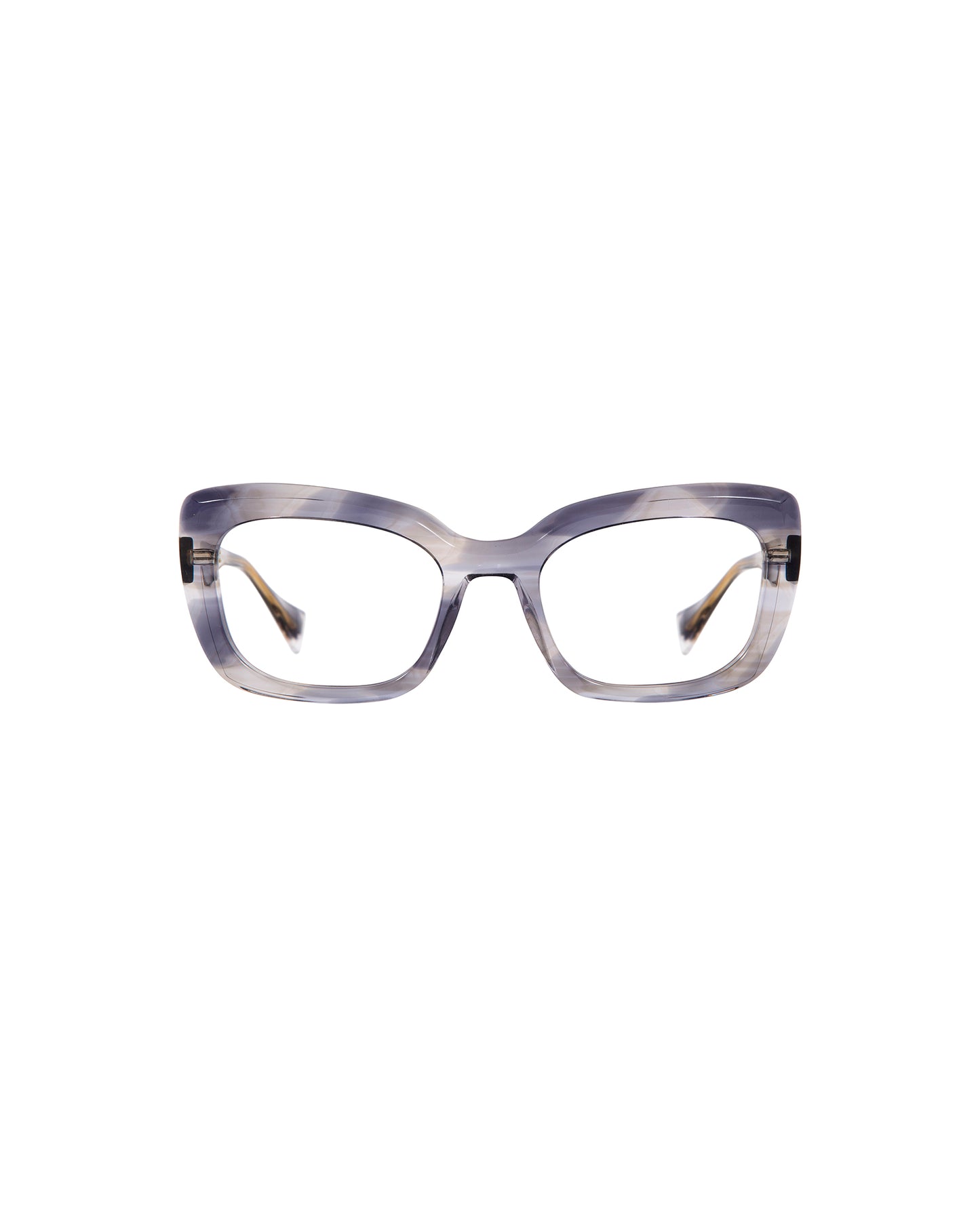 ELIA: Cuadrada Acetato Azul optical glasses by GIGI STUDIOS 3042