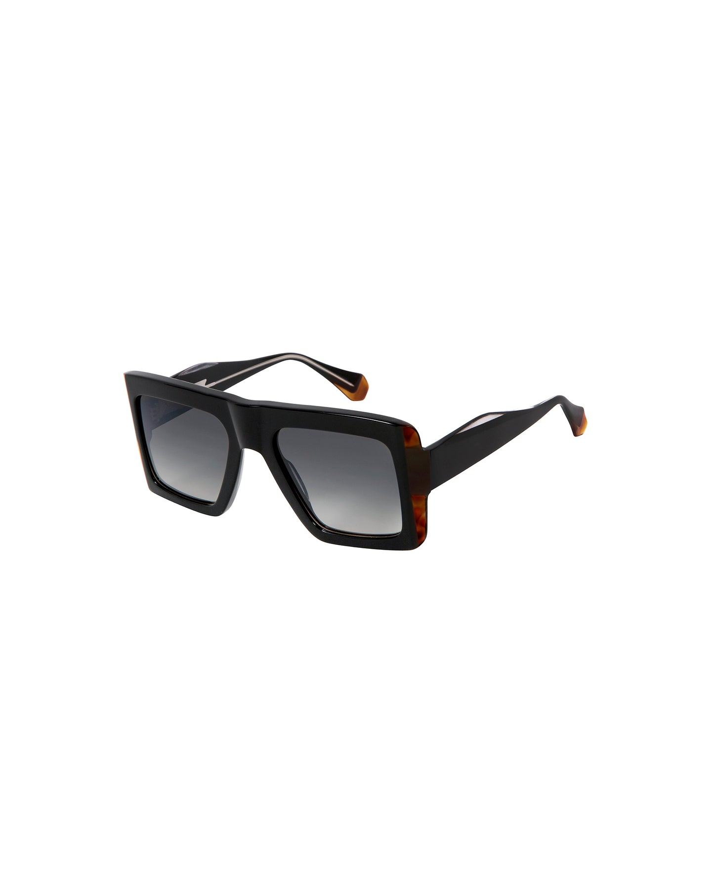 GEORGINA: Envolventes Acetato Noir sunglasses by GIGI STUDIOS 3090