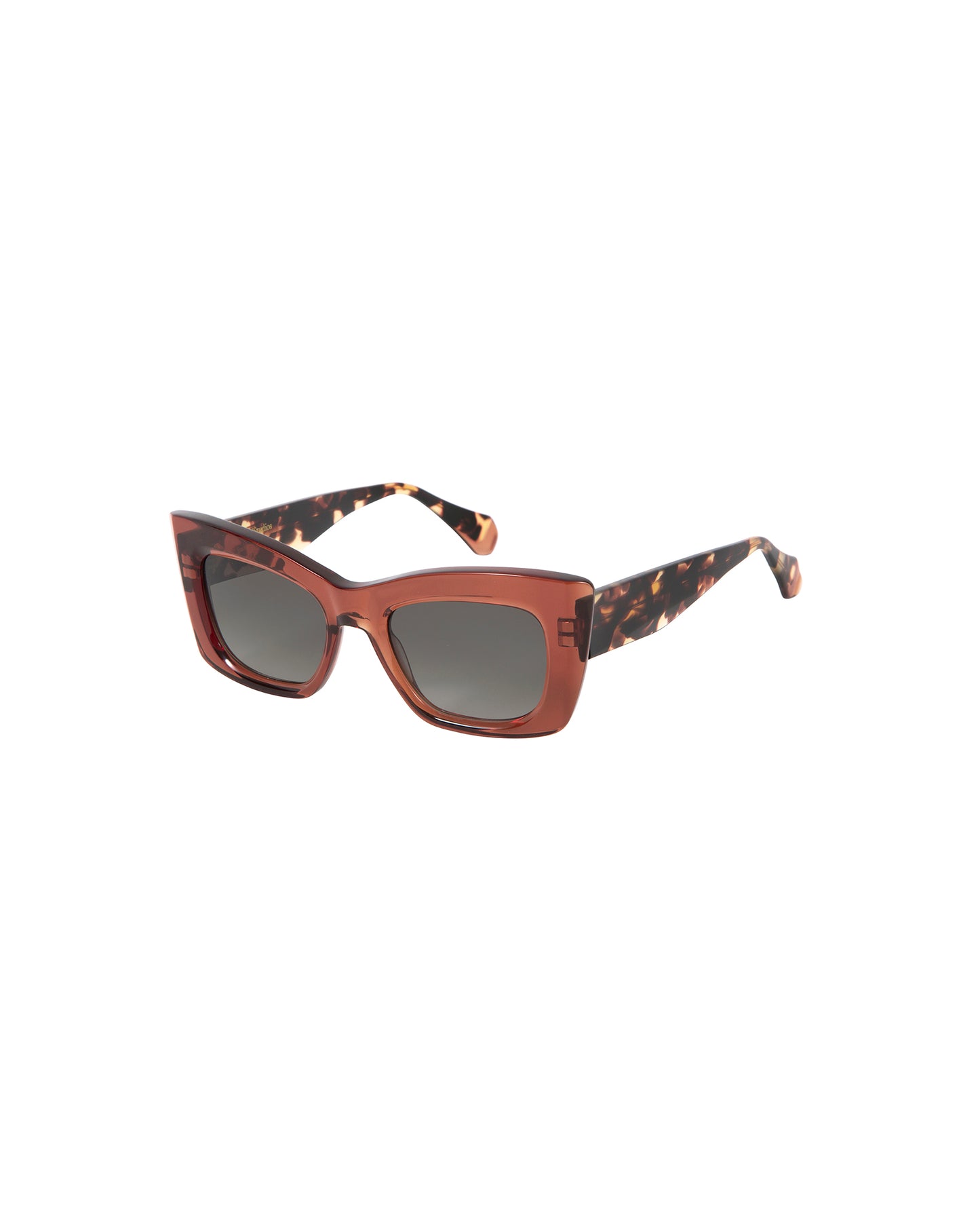 OPHRA: Cat Eye Acetato Marrón sunglasses by GIGI STUDIOS 3096