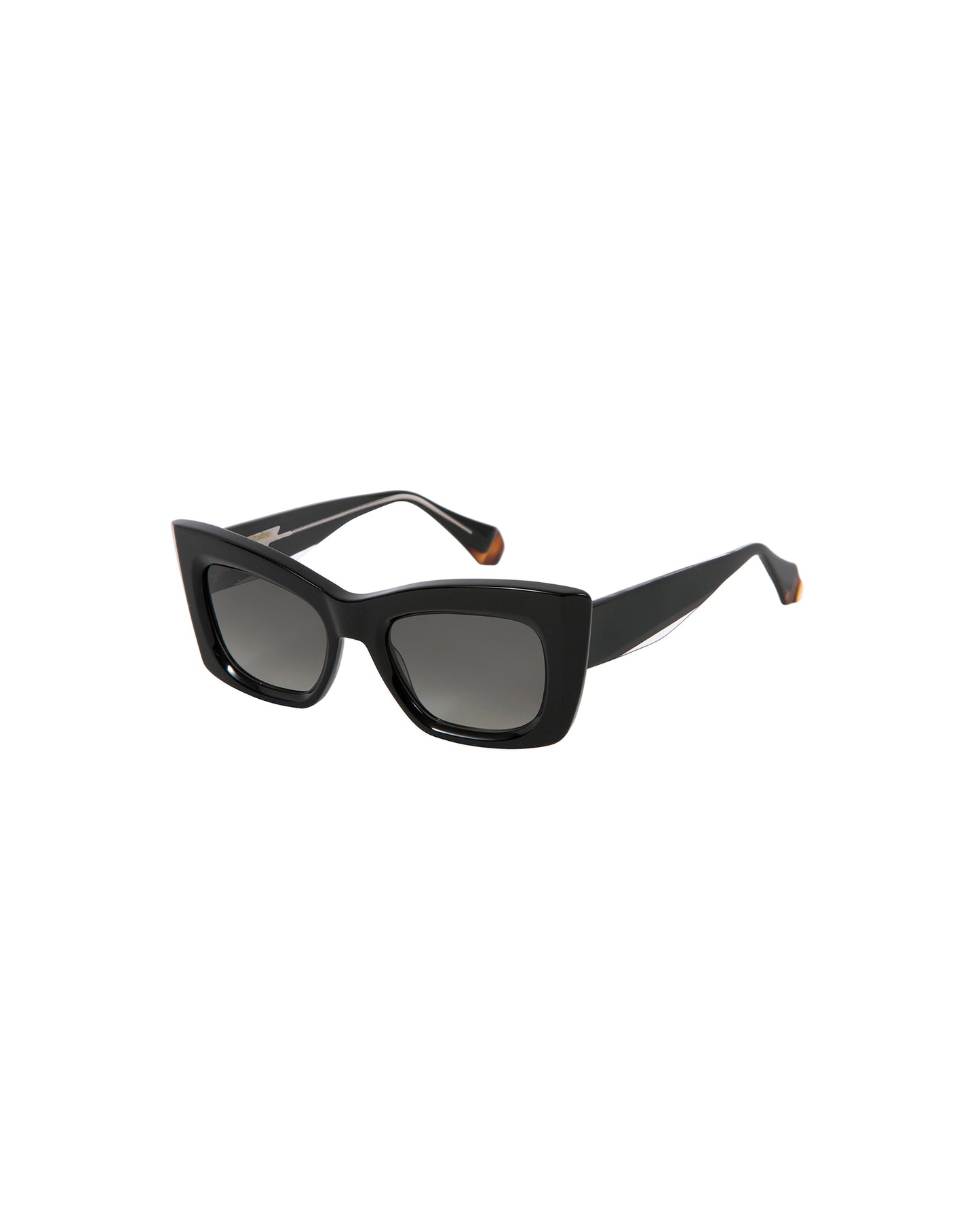 OPHRA: Cat Eye Acetato Noir sunglasses by GIGI STUDIOS 3098