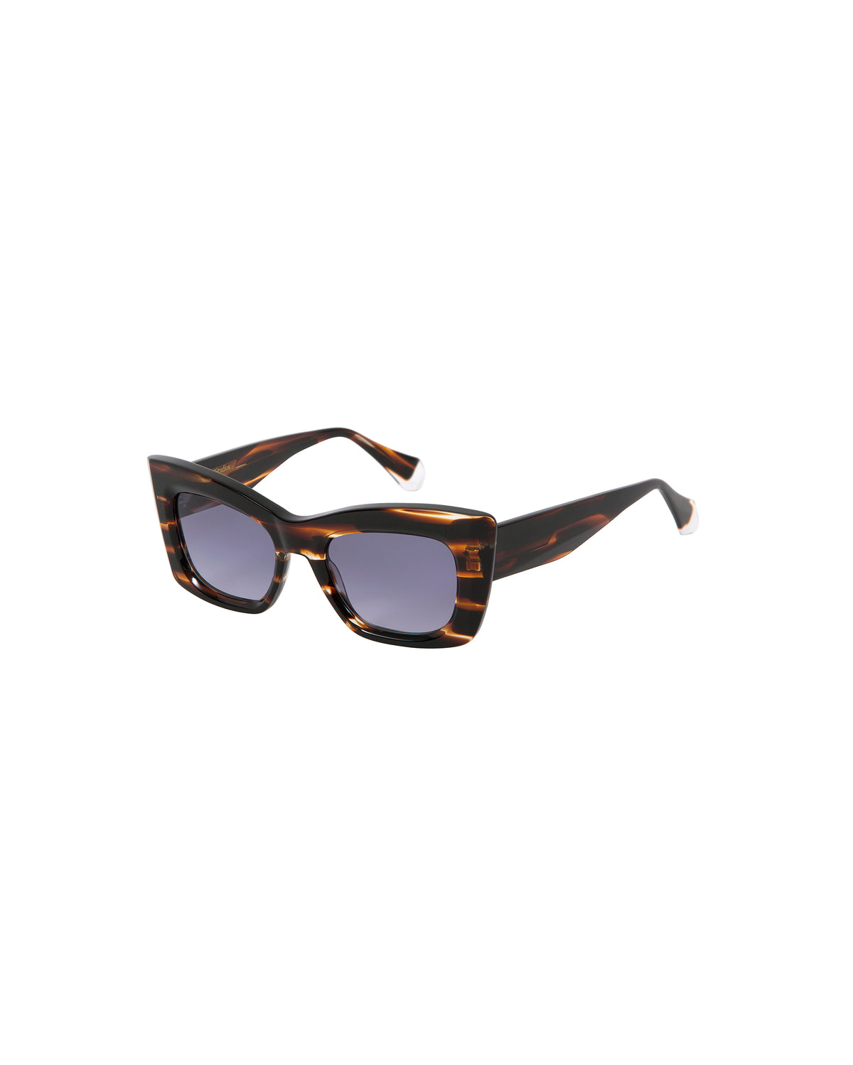 OPHRA: Cat Eye Acetato Havana sunglasses by GIGI STUDIOS 3100