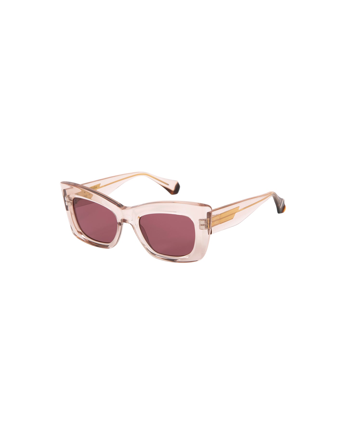 OPHRA: Cat Eye Acetato Transparente sunglasses by GIGI STUDIOS 3102