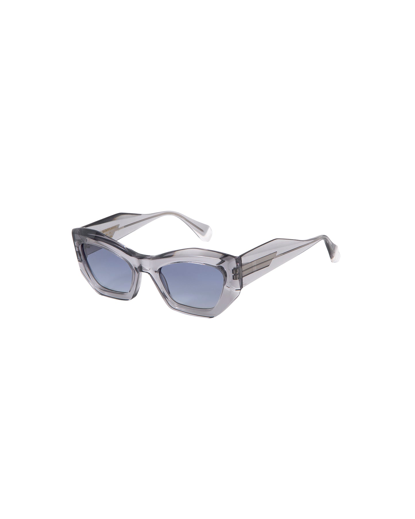 KIKA: Cat Eye Acetato Grigio sunglasses by GIGI STUDIOS 3123