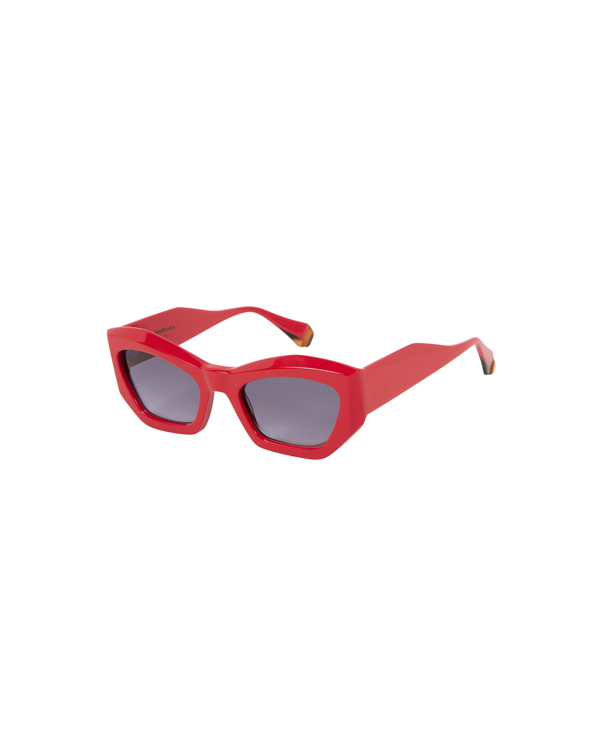 KIKA: Cat Eye Acetato Rojo sunglasses by GIGI STUDIOS 3125
