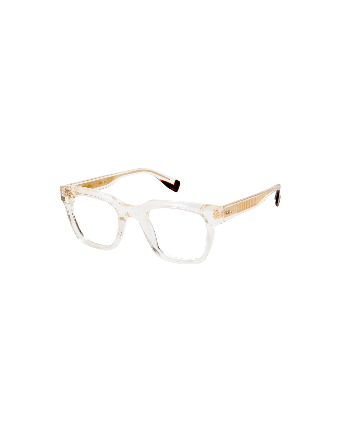 WRIGHT: Cuadrada Acetato Transparente optical glasses by GIGI STUDIOS 3169