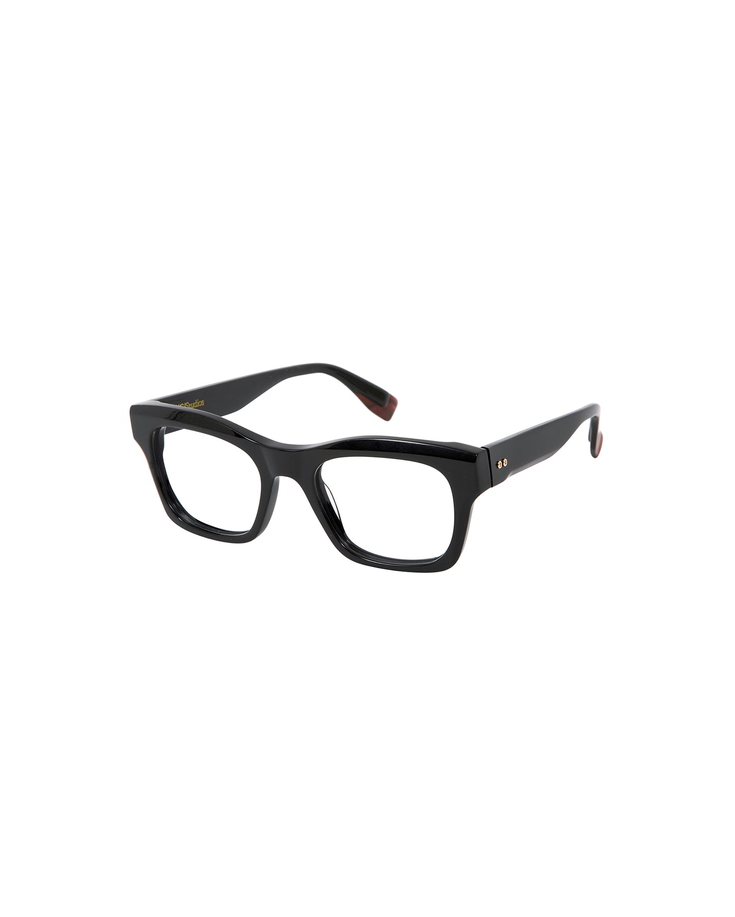 REMBRANDT: Cuadrada Acetato Noir optical glasses by GIGI STUDIOS 3201