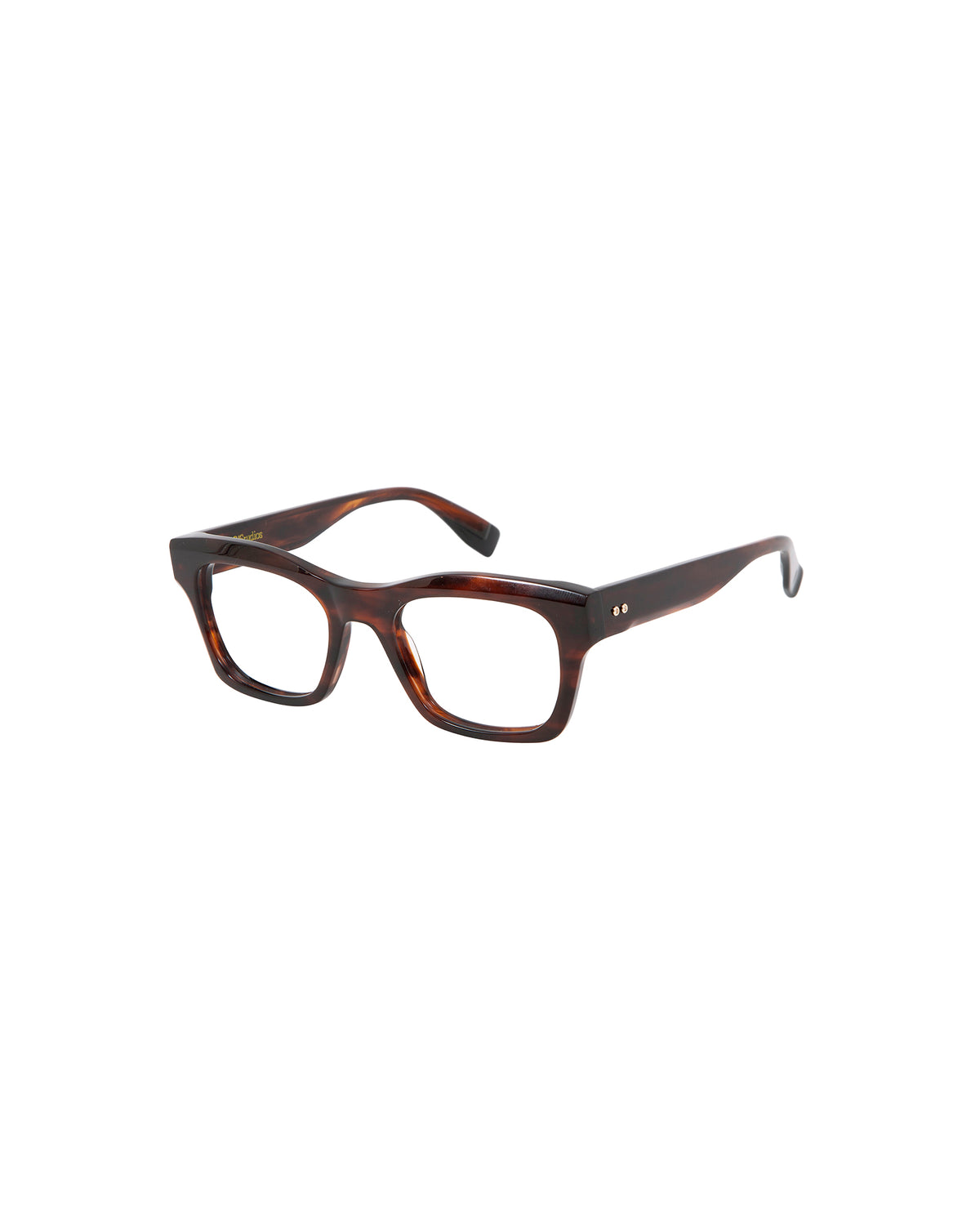 REMBRANDT: Cuadrada Acetato Havana optical glasses by GIGI STUDIOS 3203