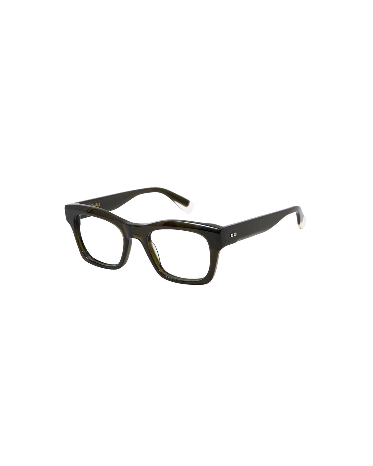REMBRANDT: Cuadrada Acetato Marrón optical glasses by GIGI STUDIOS 3205