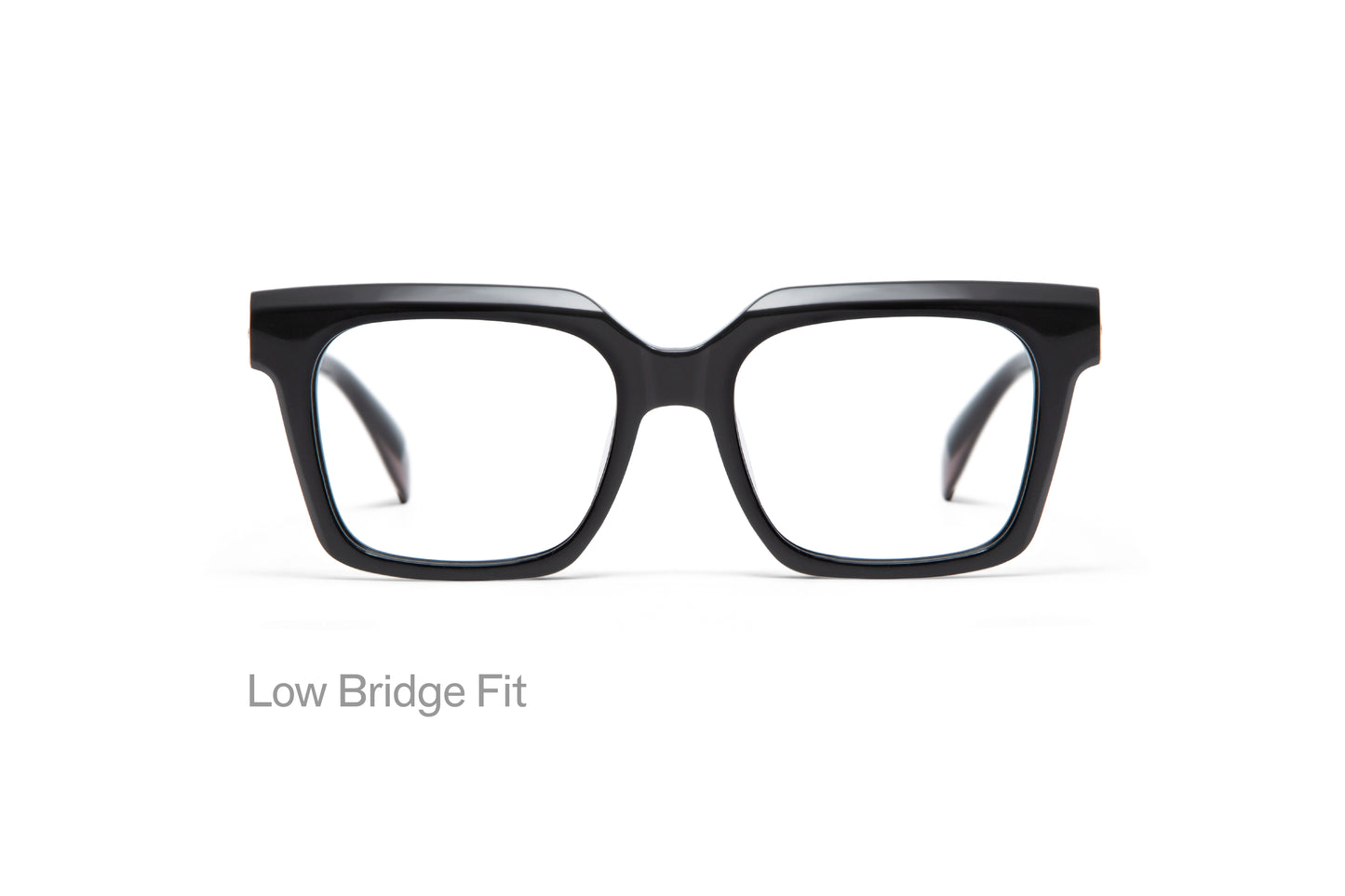BACH: Cuadrada Acetato Noir optical glasses by GIGI STUDIOS 3218