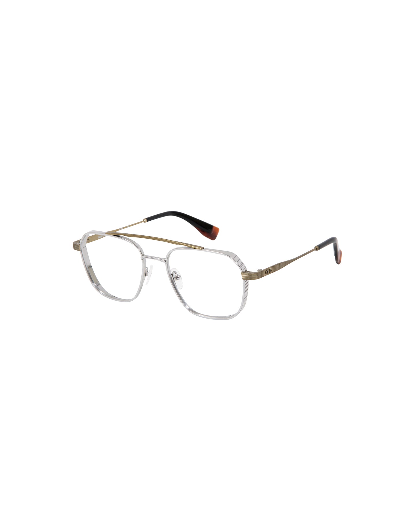 CÉZANNE: Aviador Titanio Dark Silver optical glasses by GIGI STUDIOS 3241