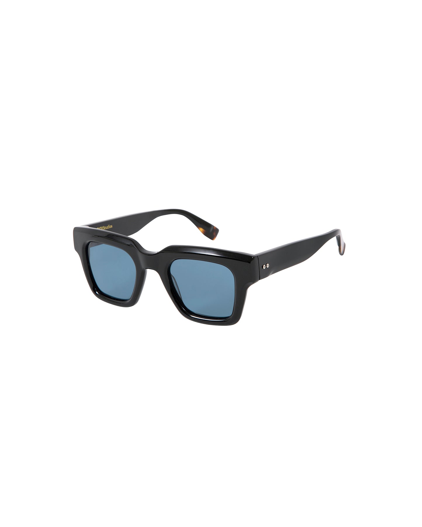 KANT: Cuadrada Acetato Noir sunglasses by GIGI STUDIOS 3255