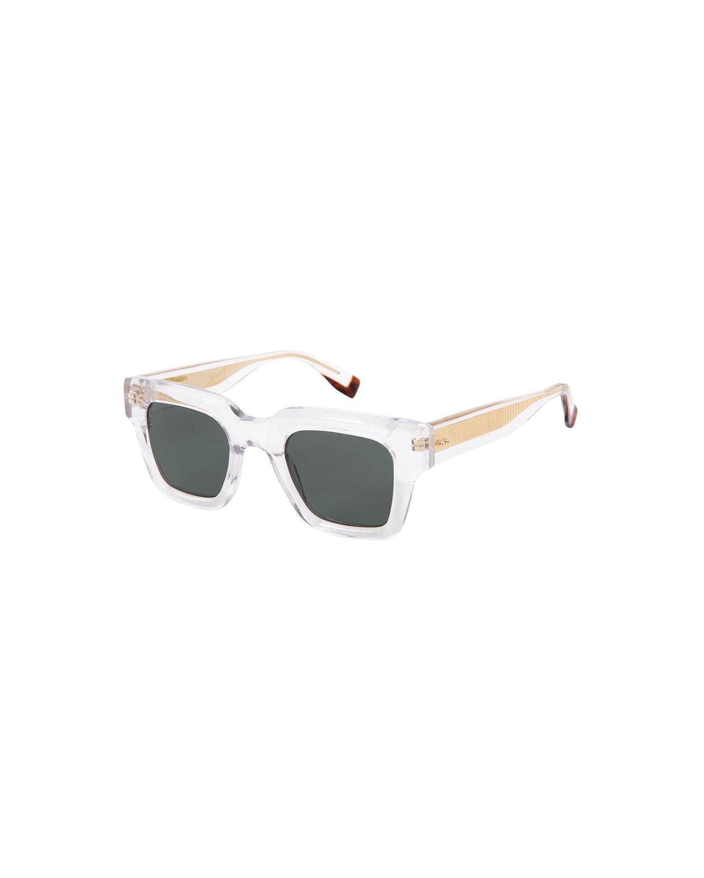KANT: Cuadrada Acetato Transparente sunglasses by GIGI STUDIOS 3258