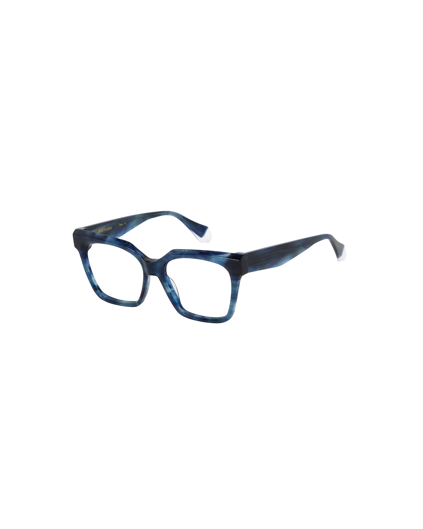 ADELE: Cuadrada Acetato Azul optical glasses by GIGI STUDIOS 3266