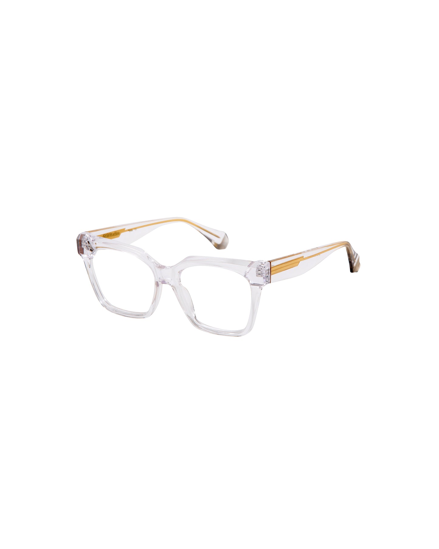 ADELE: Cuadrada Acetato Transparente optical glasses by GIGI STUDIOS 3272