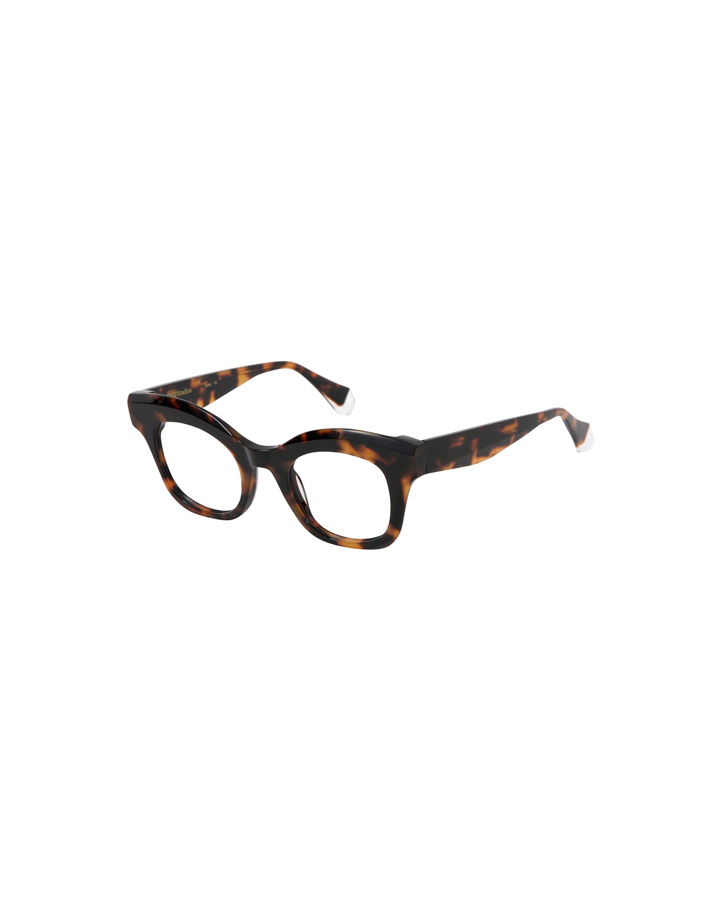 RACHEL: Cat Eye Acetato Havana optical glasses by GIGI STUDIOS 3286