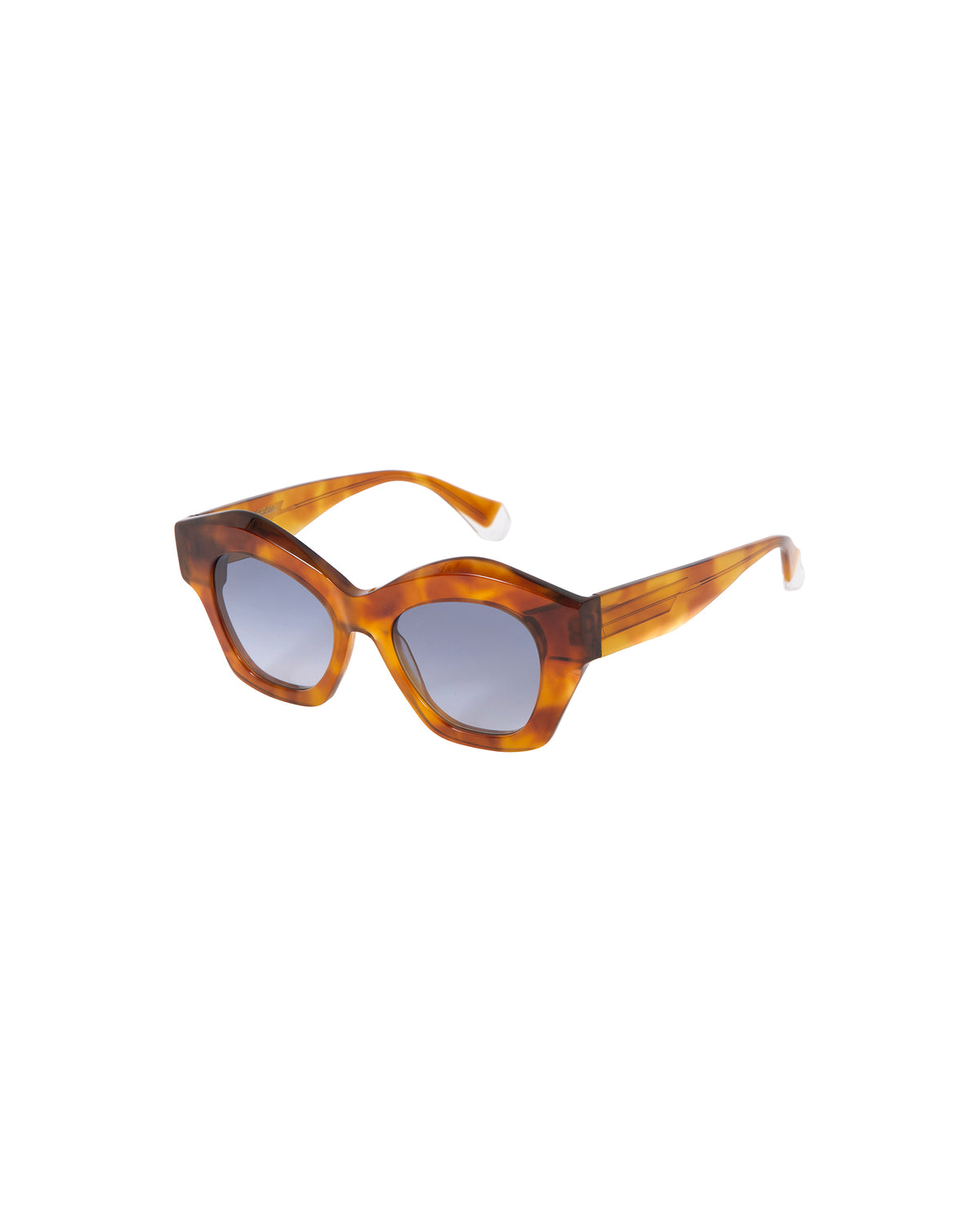 BILLIE: Cat Eye Acetato Orange sunglasses by GIGI STUDIOS 3308