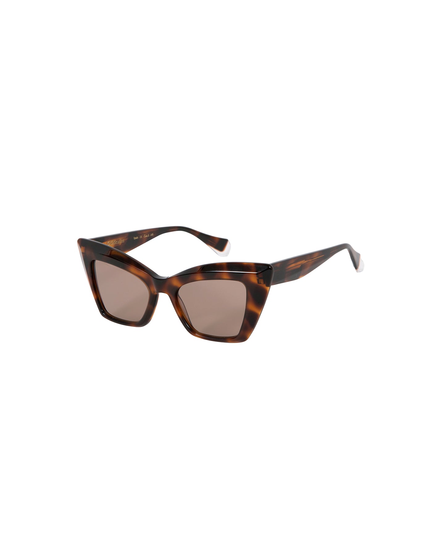 ROSALIE: Cat Eye Acetato Havana sunglasses by GIGI STUDIOS 3336