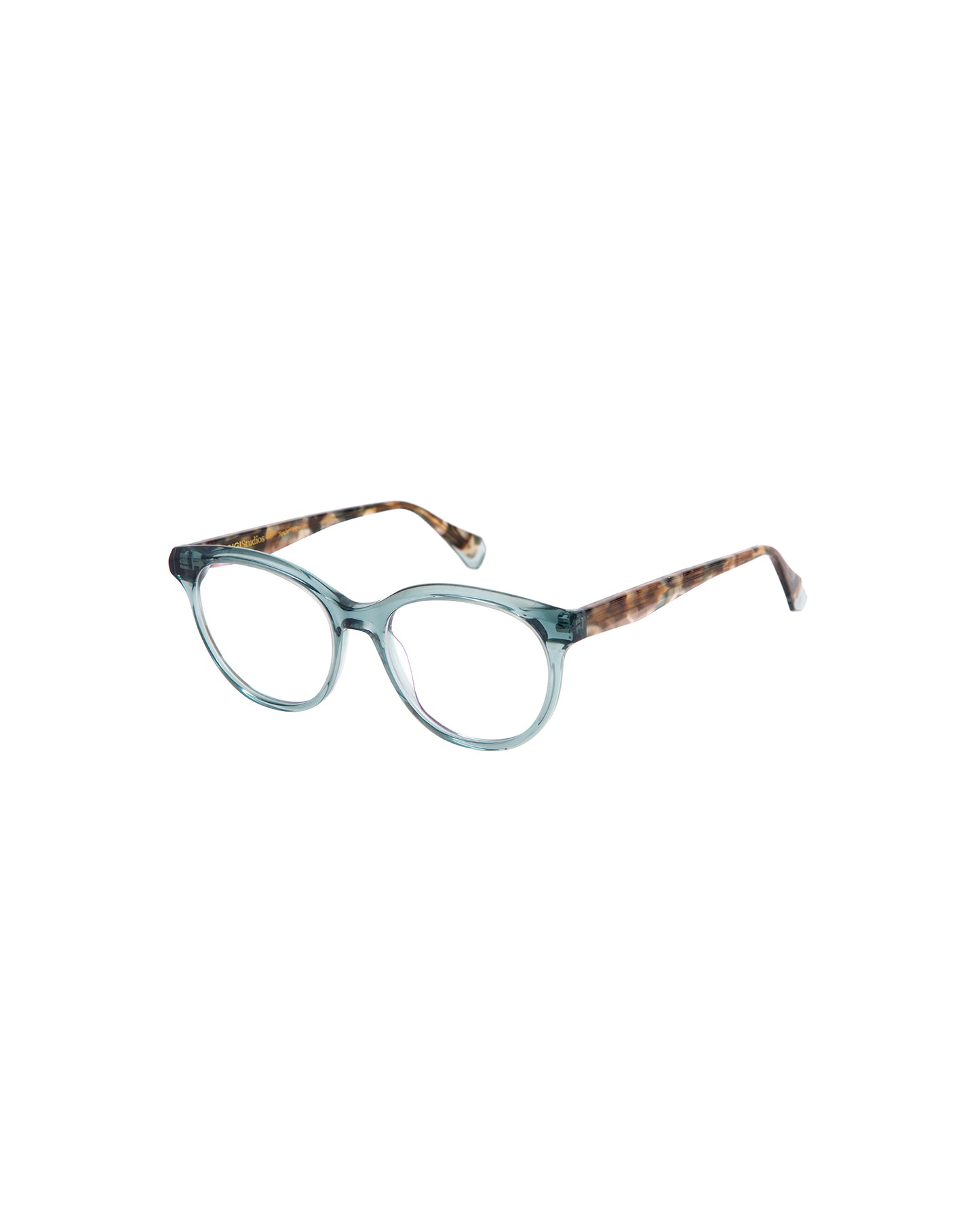 ANNIE: Redondas Acetato Azul optical glasses by GIGI STUDIOS 3372