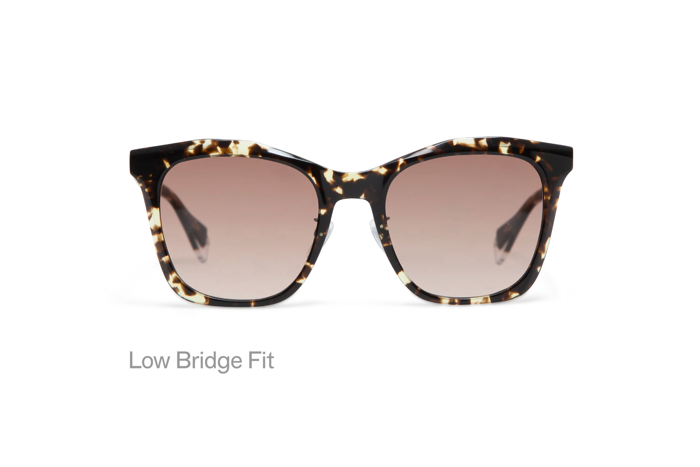 BERTHA: Cuadrada Acetato Havana sunglasses by GIGI STUDIOS 3395