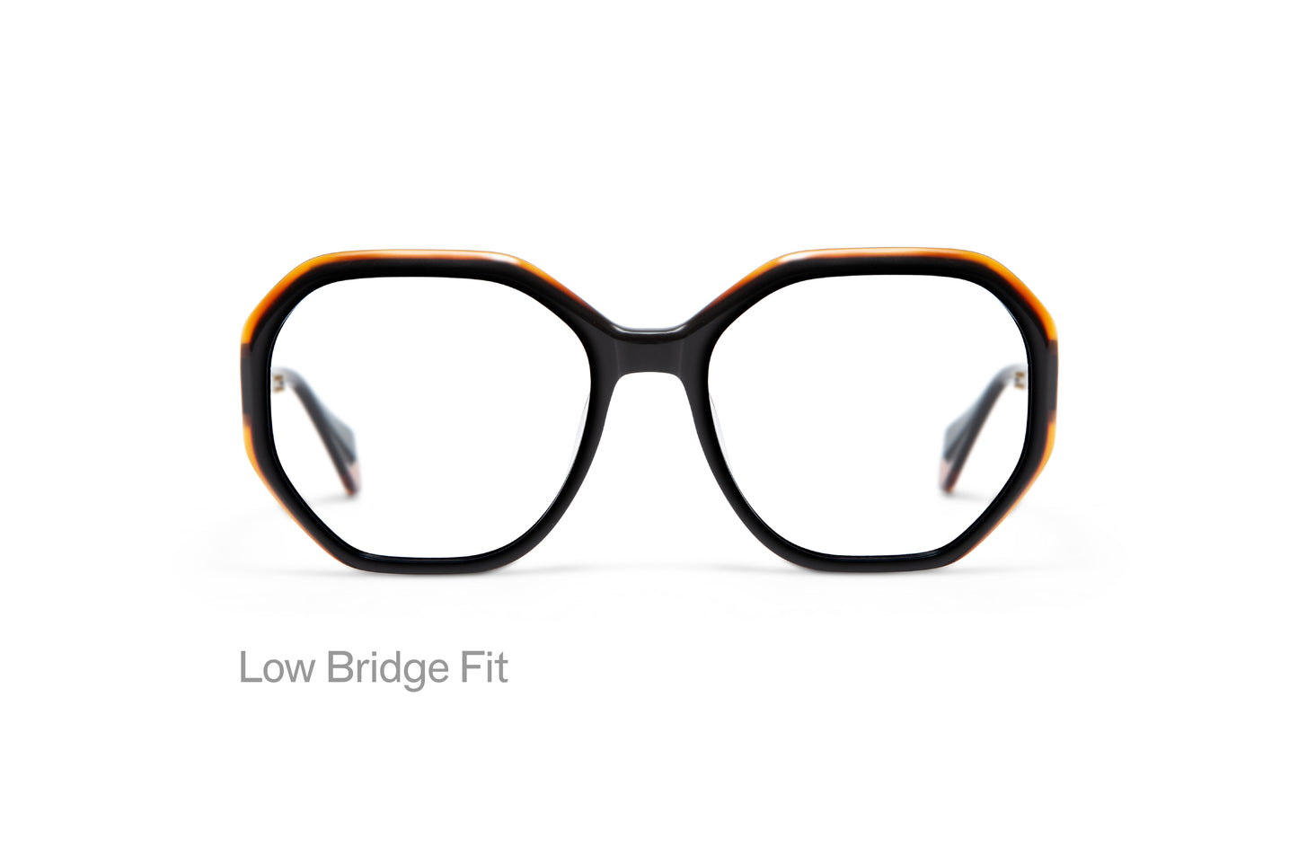 CHRISTINE: Geométricas Acetato Noir optical glasses by GIGI STUDIOS 3437