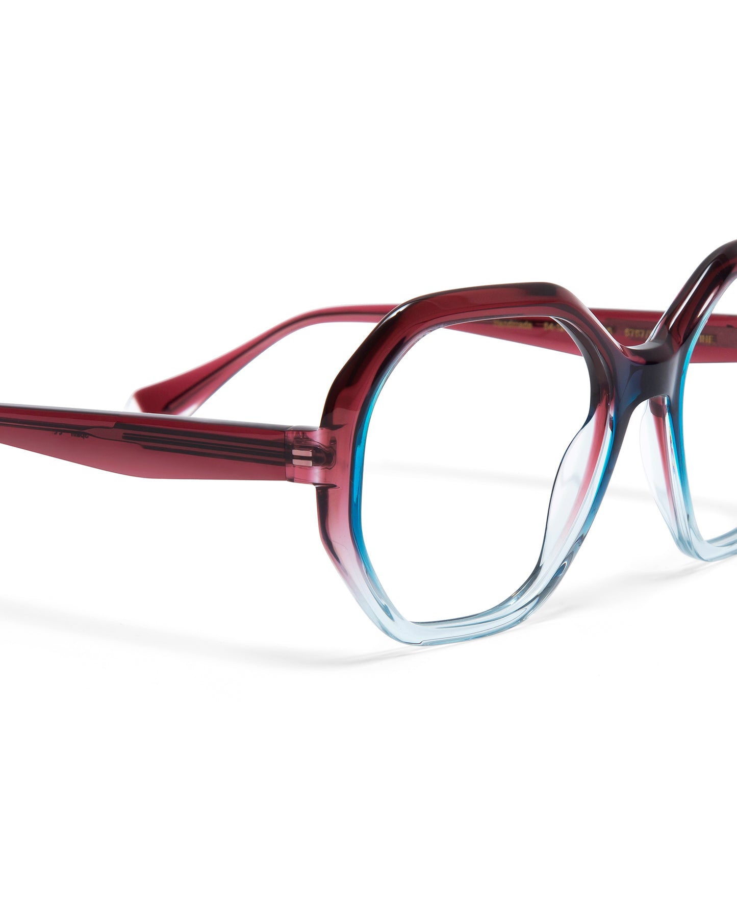 CHRISTINE: Geométricas Acetato Havana optical glasses by GIGI STUDIOS 3465