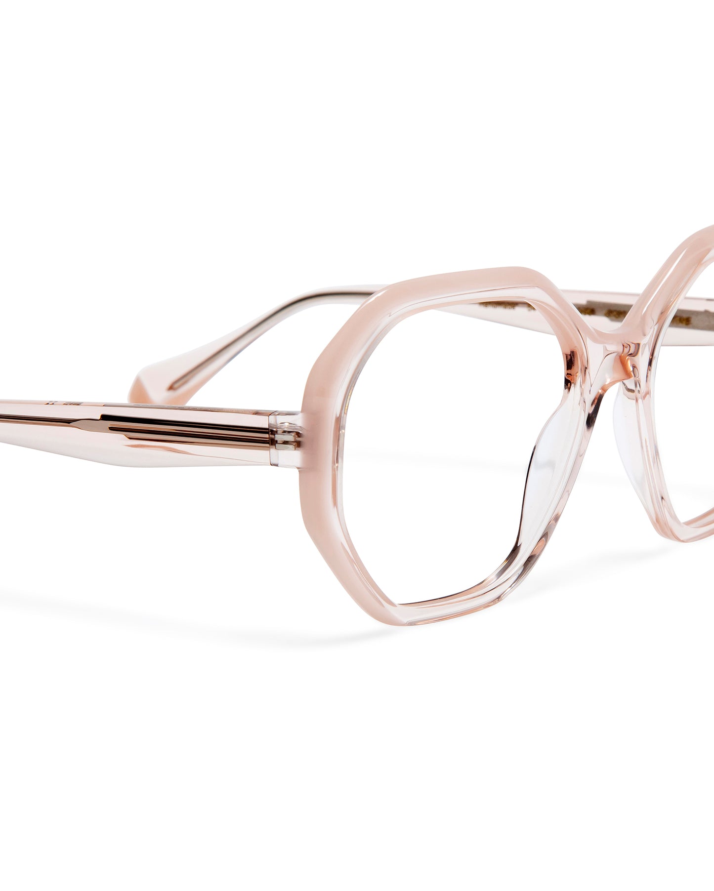 CHRISTINE: Geométricas Acetato Transparente optical glasses by GIGI STUDIOS 3473