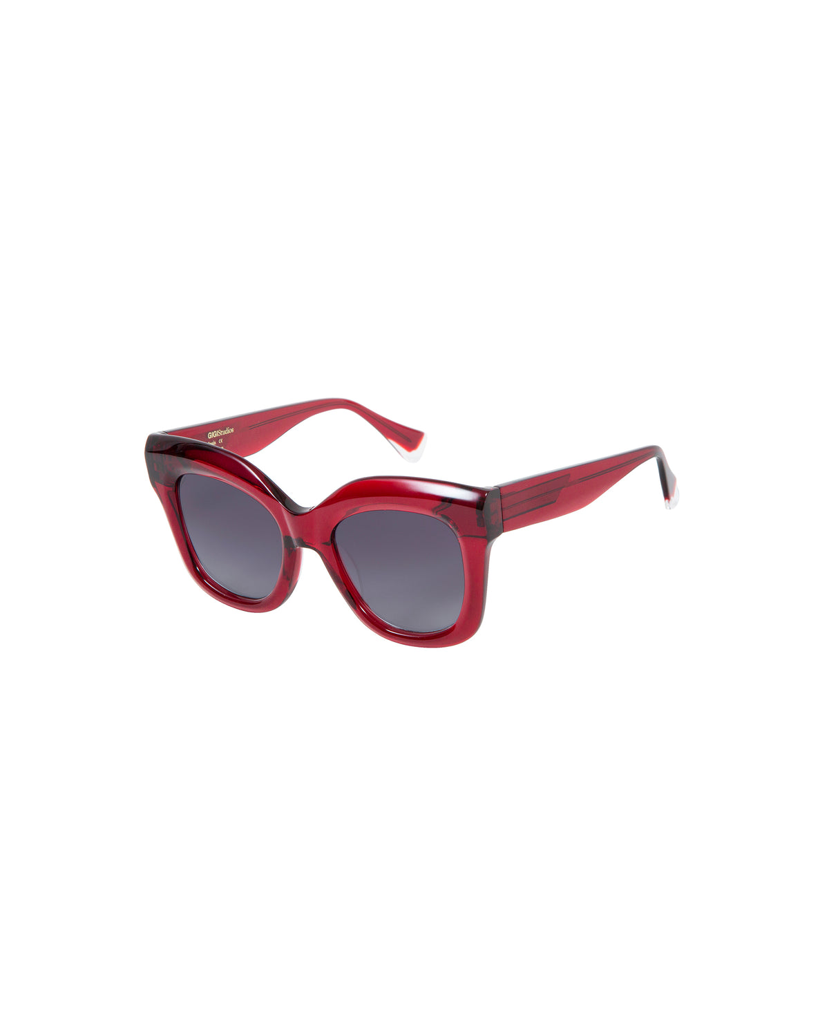GILDA: Cuadrada Acetato Rojo sunglasses by GIGI STUDIOS 4498