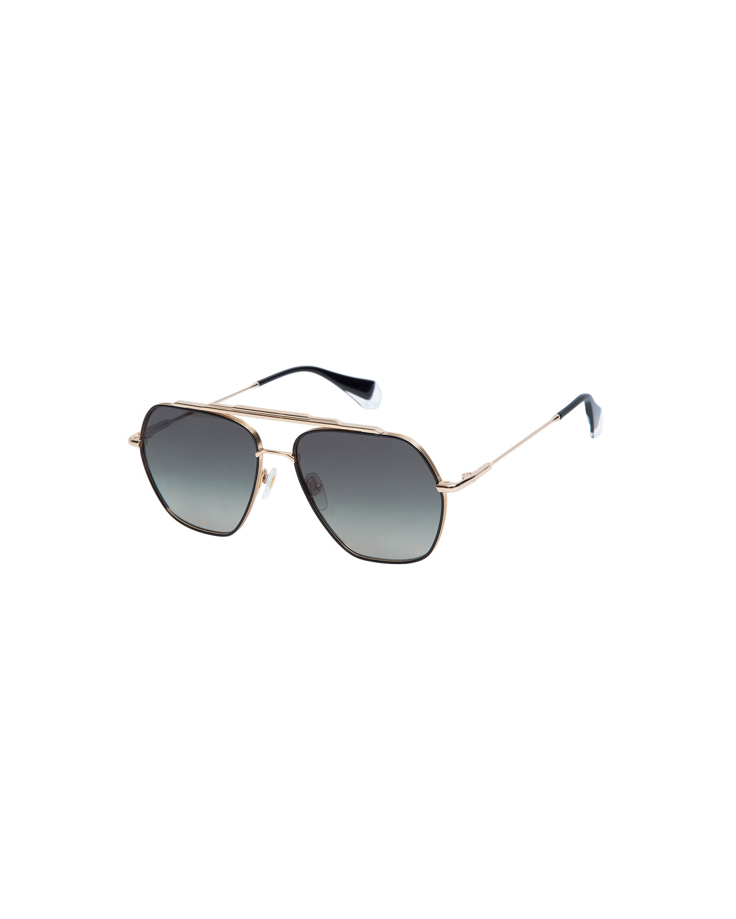 PATRIZIA: Aviador Metal Doré sunglasses by GIGI STUDIOS 4509