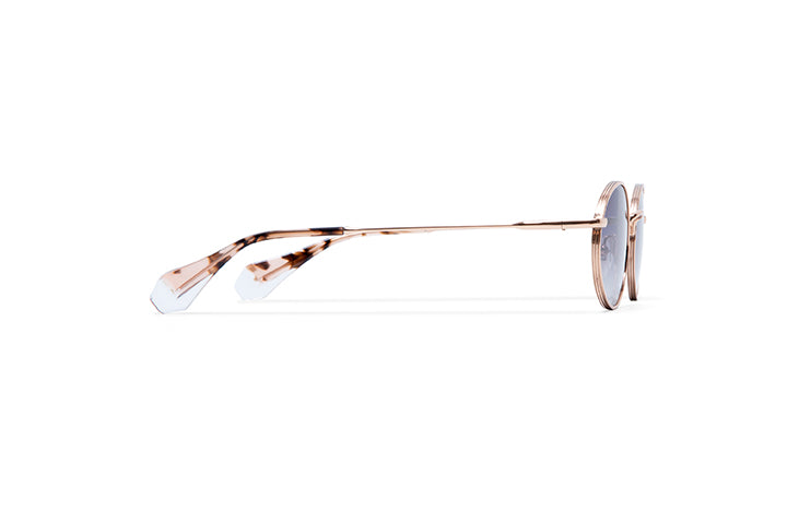 FILIPPA: Redondas Metal Rosa sunglasses by GIGI STUDIOS 6410