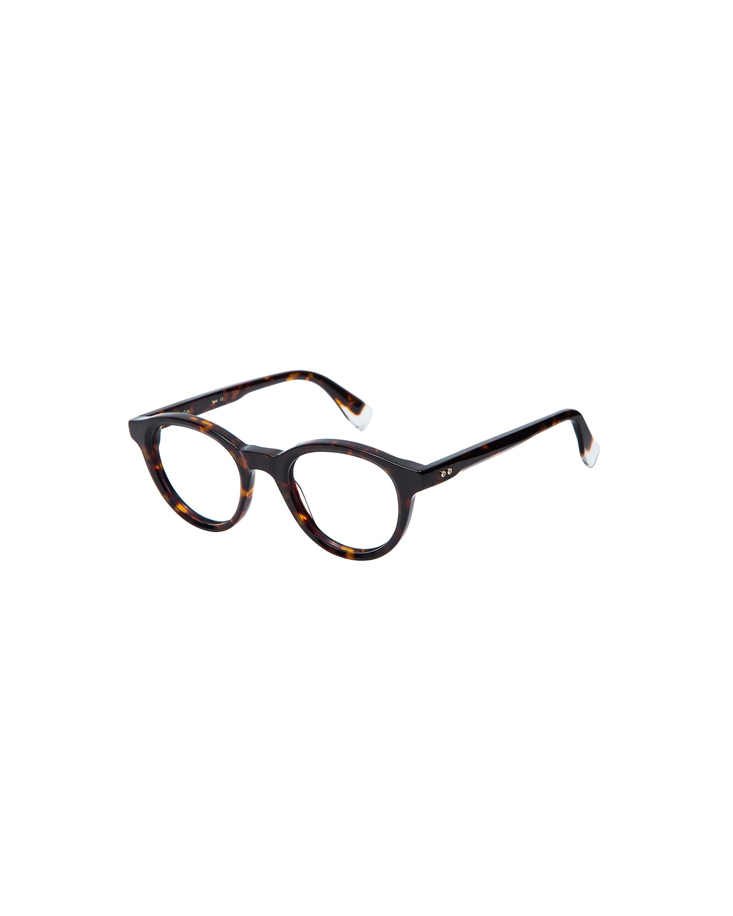 NEWMAN: Redondas Acetato Havana optical glasses by GIGI STUDIOS 4565