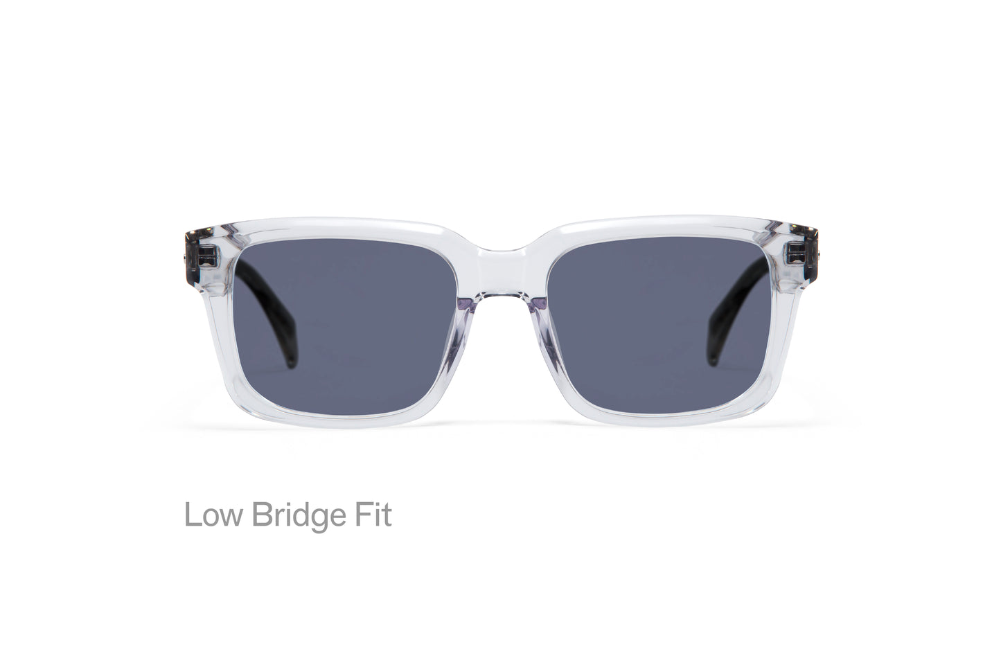 DESCARTES: Cuadrada Acetato Transparente sunglasses by GIGI STUDIOS 4581