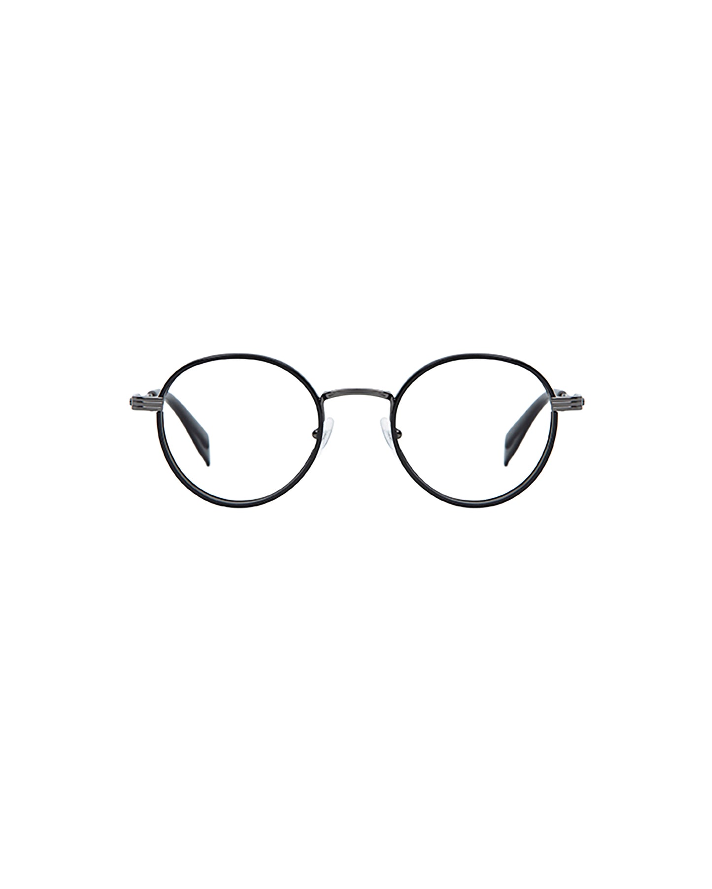 MENDEL: Redondas Titanio-Acetato Noir optical glasses by GIGI STUDIOS 4606