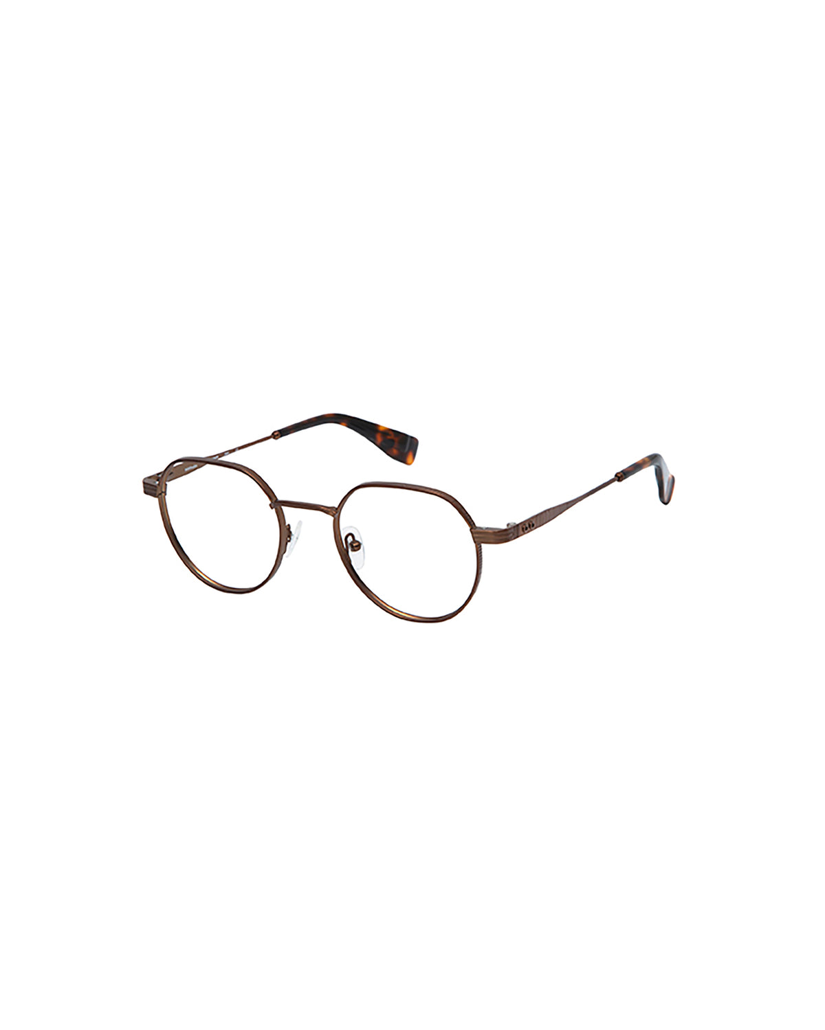 BERNINI: Redondas Titanio-Acetato Marrón optical glasses by GIGI STUDIOS 4621