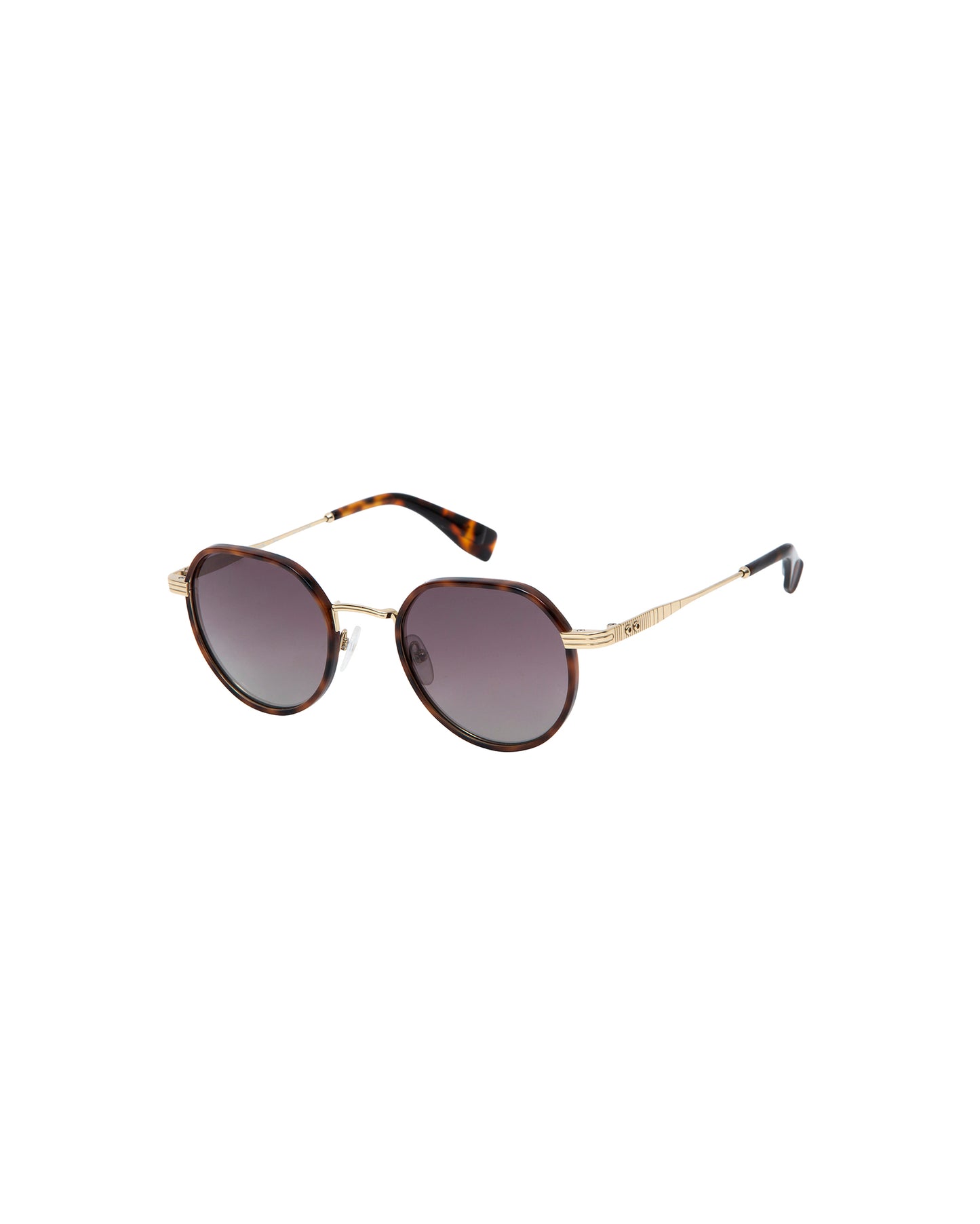 BEETHOVEN: Redondas Titanio-Acetato Havana sunglasses by GIGI STUDIOS 4664