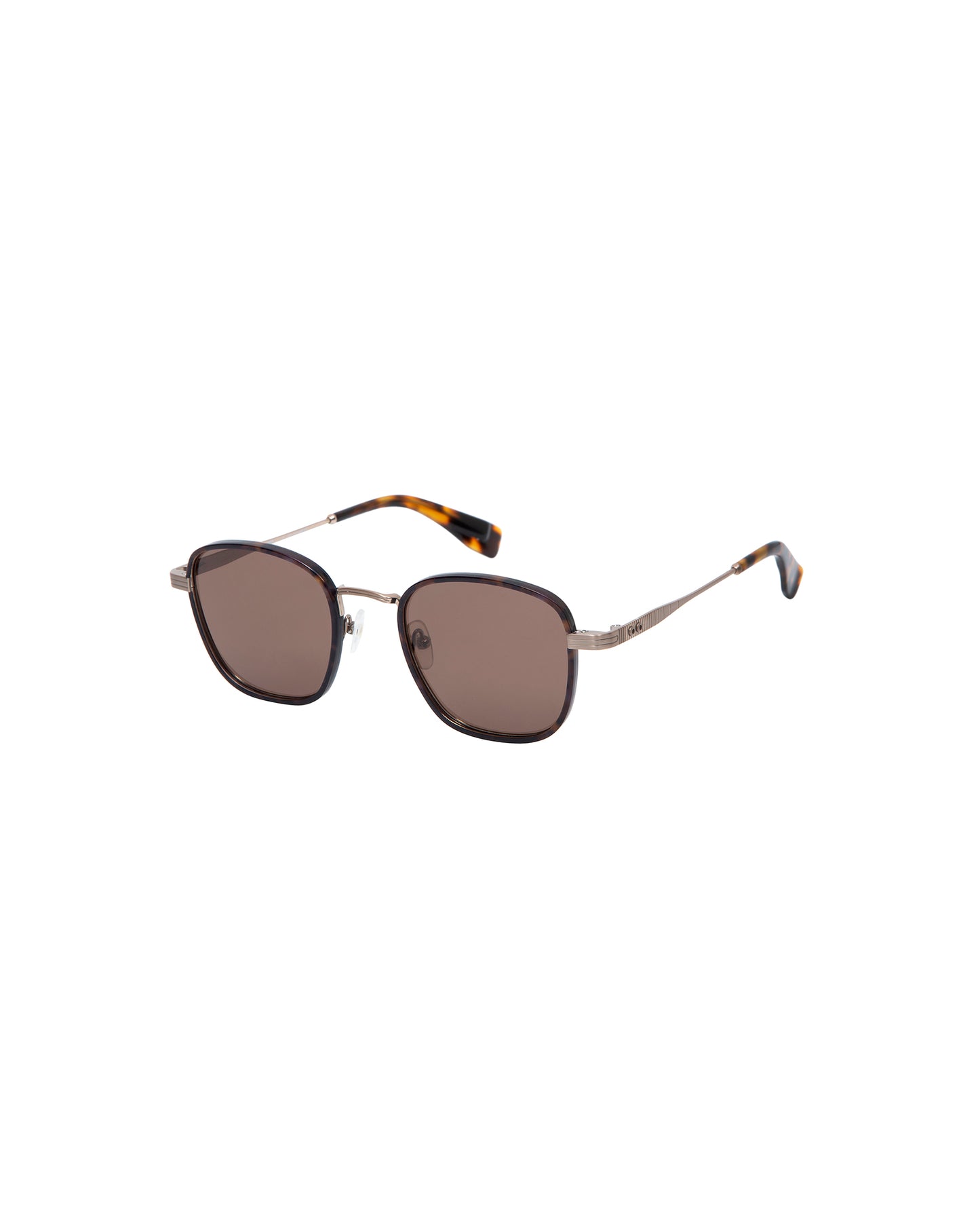 HOFFMAN: Cuadrada Titanio-Acetato Havana sunglasses by GIGI STUDIOS 4676