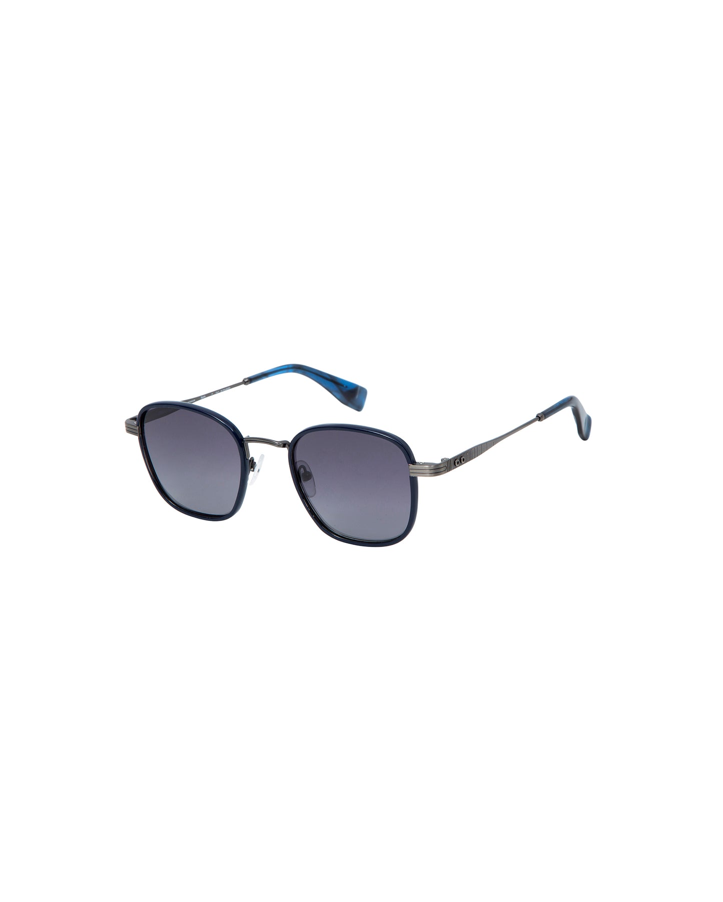 HOFFMAN: Cuadrada Titanio-Acetato Azul sunglasses by GIGI STUDIOS 4679