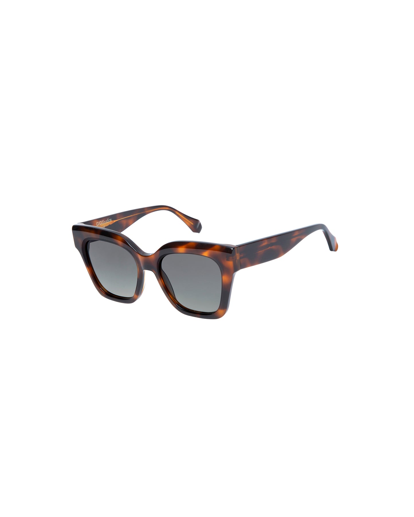 ALTEA: Cuadrada Acetato Havana sunglasses by GIGI STUDIOS 4687
