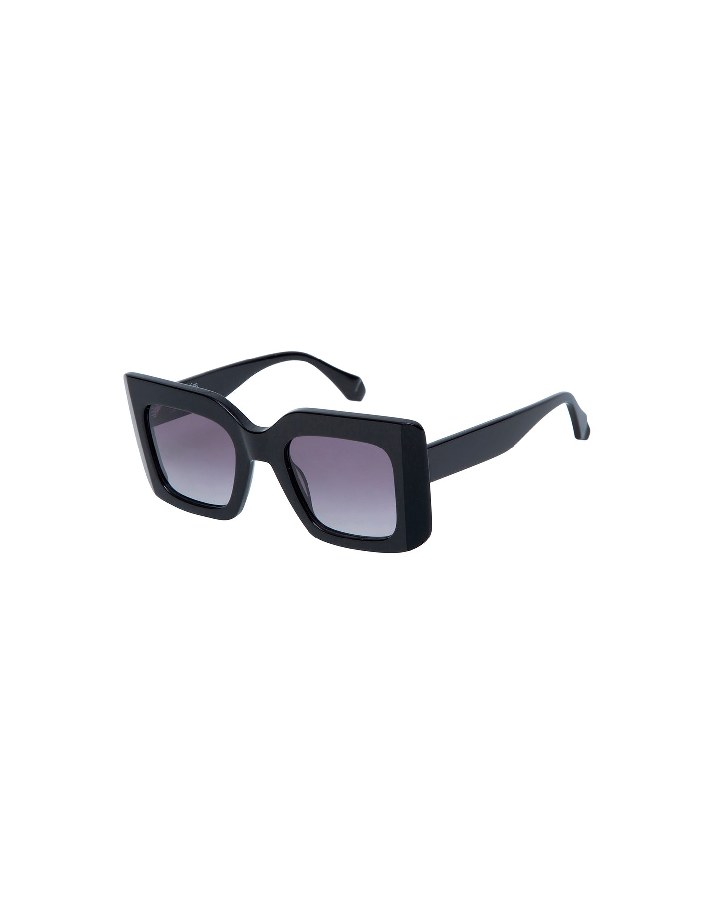 DOROTHEA: Cuadrada Acetato Noir sunglasses by GIGI STUDIOS 4703