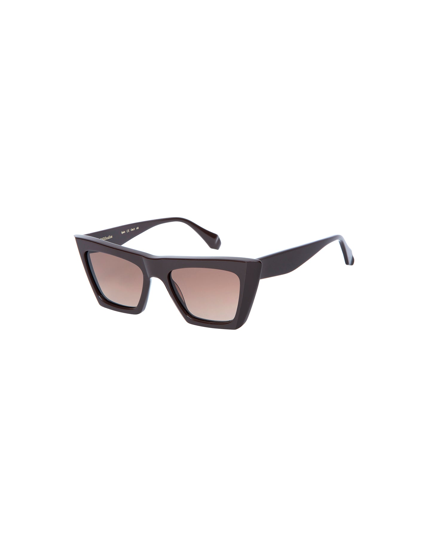 ANE: Cat Eye Acetato Marrón sunglasses by GIGI STUDIOS 4714