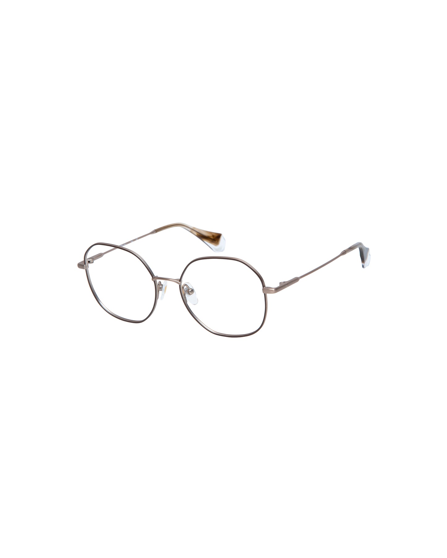 NICE: Redondas Metal Marrón optical glasses by GIGI STUDIOS 4775