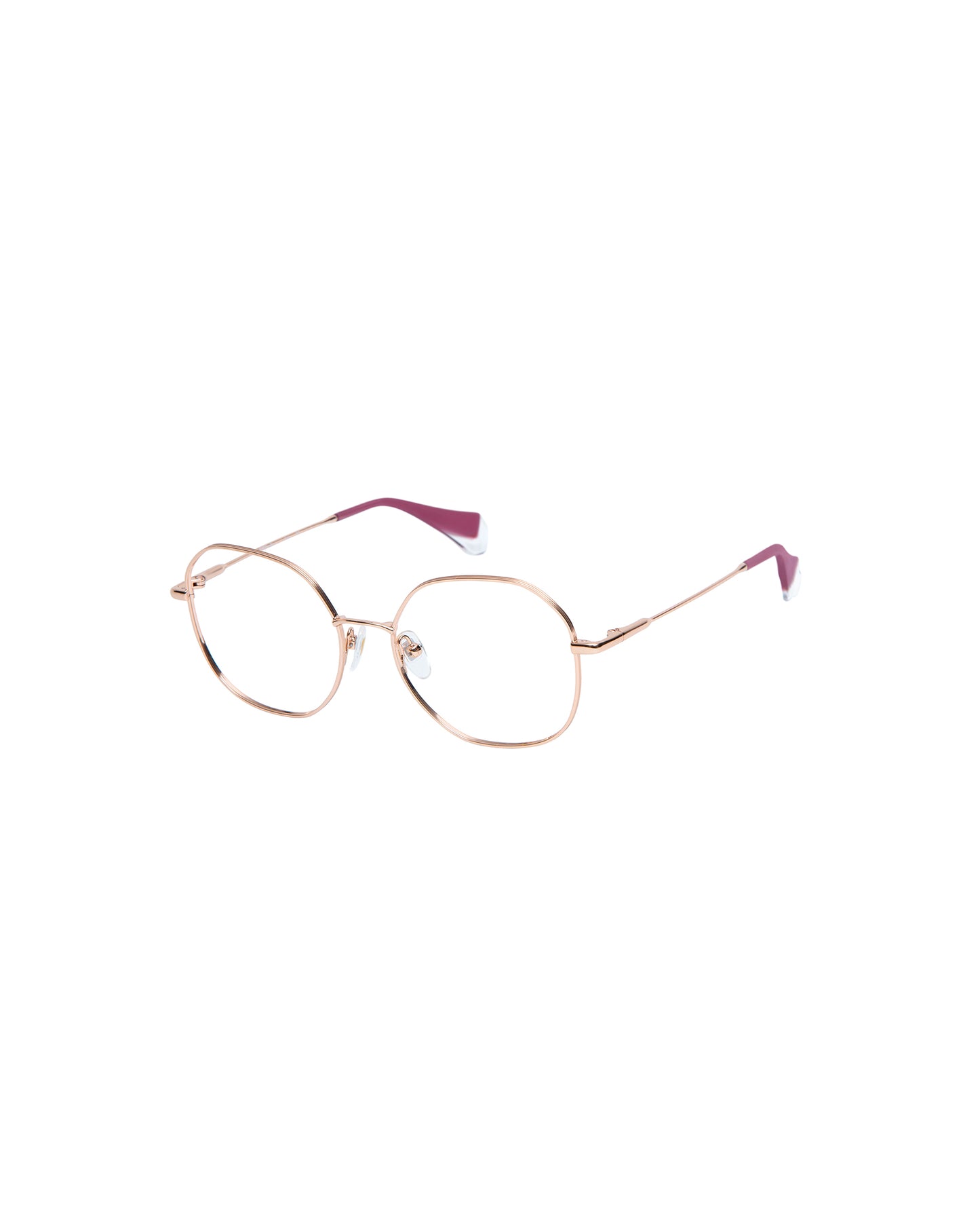 NICE: Redondas Metal Rosa optical glasses by GIGI STUDIOS 4787