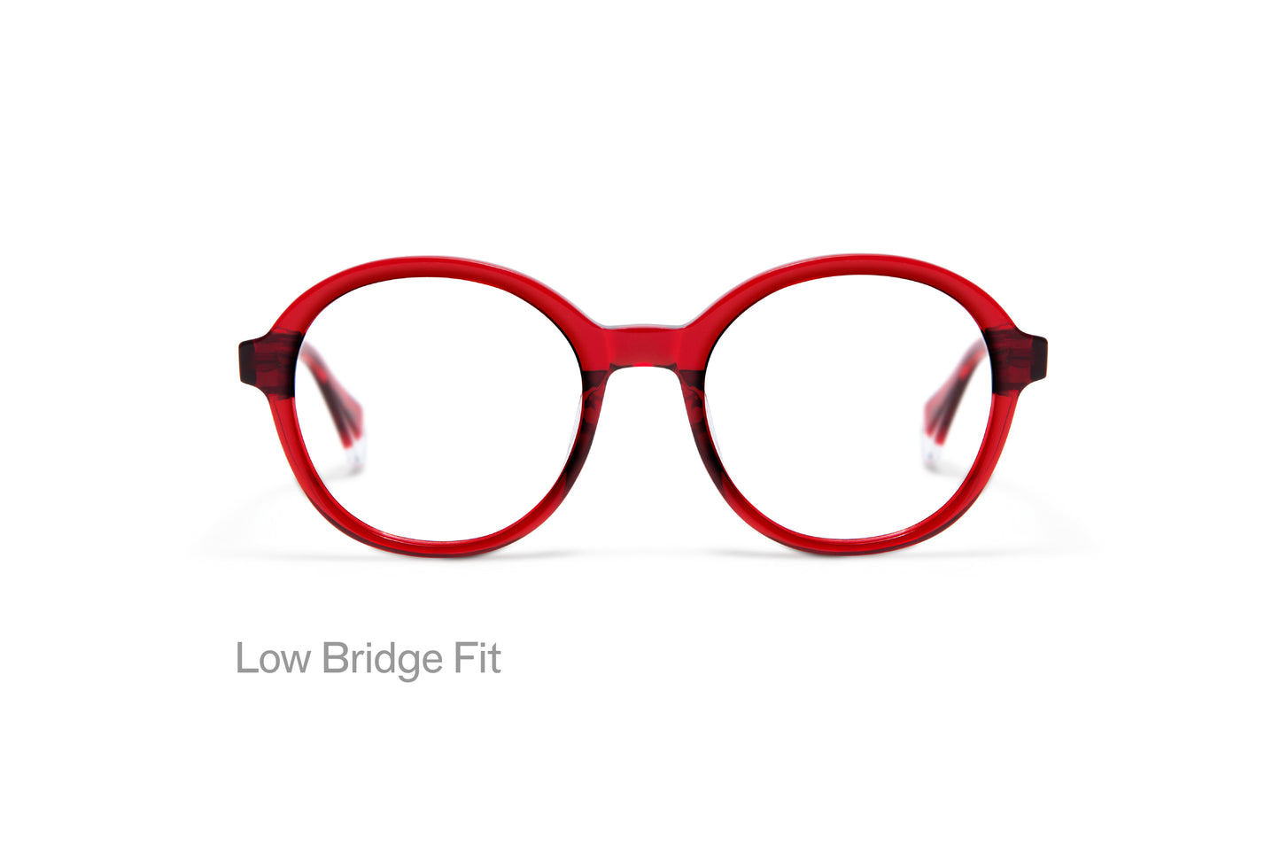 MIRTA: Redondas Acetato Rojo optical glasses by GIGI STUDIOS 4823