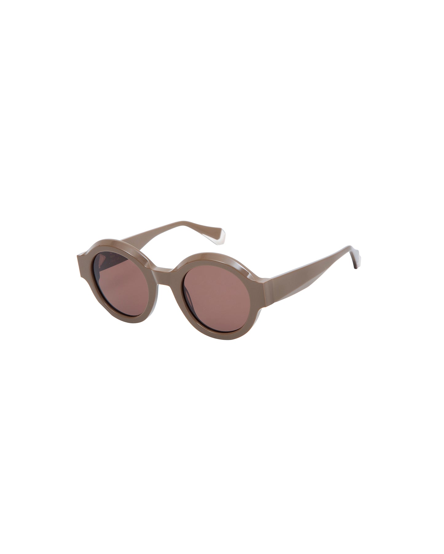 STELLA: Redondas Acetato Marrón sunglasses by GIGI STUDIOS 4861
